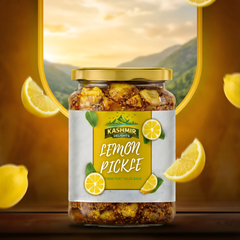 Kashmir Delights Traditional Lemon Pickle in Mustard Oil - Kashmir Delights