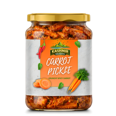 Kashmir Delights Carrot Pickle – Crisp & Spiced in Olive Oil - Kashmir Delights