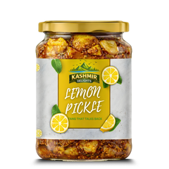Kashmir Delights Traditional Lemon Pickle in Mustard Oil - Kashmir Delights