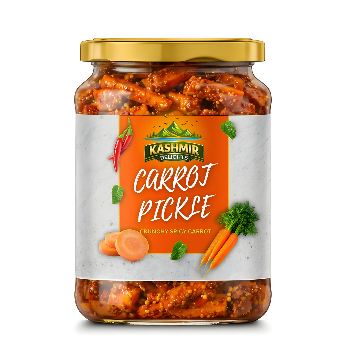 Kashmir Delights Spicy Carrot Pickle – Crunch You’ll Love