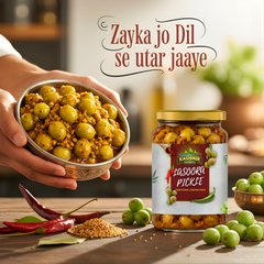 Kashmir Delights Lasoora Pickle – A Rare Traditional Treasure - Kashmir Delights